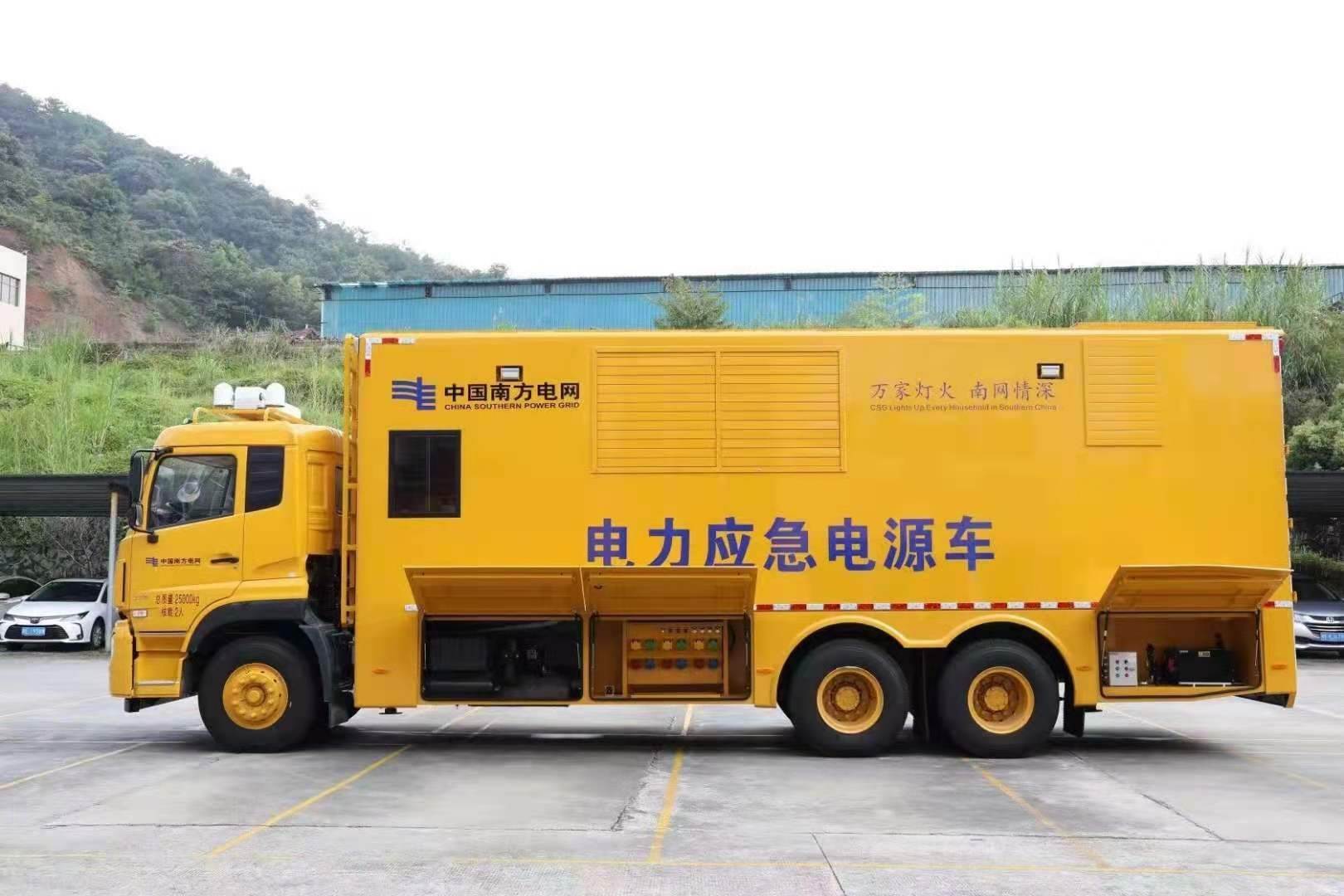 中阳安康大型柴油发电机发电车UPS电源出租租赁